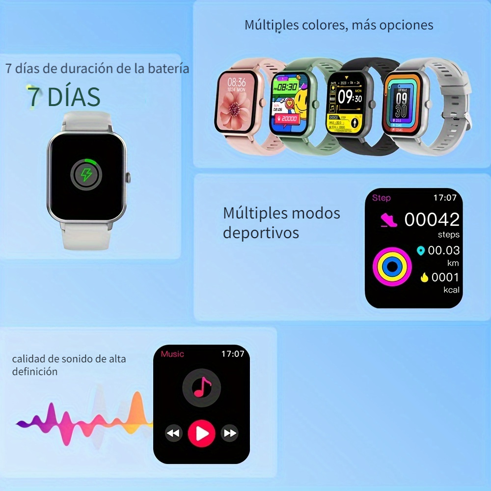 NEW Smart Watch 1.83Pulgadas Llamada/Recepción Inalámbrica - Temu Mexico