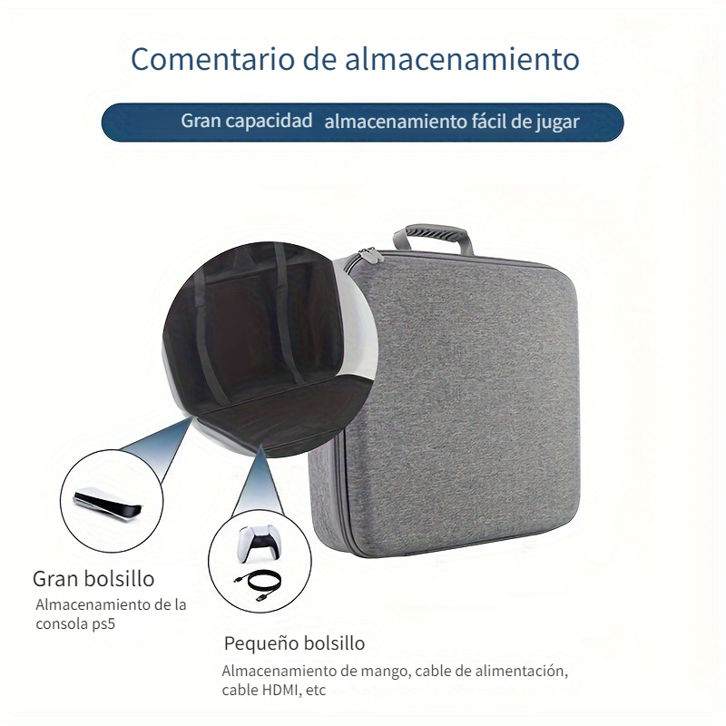 Mochila Viaje Consola Ps5 Accesorios Estuche Protector - Temu Chile