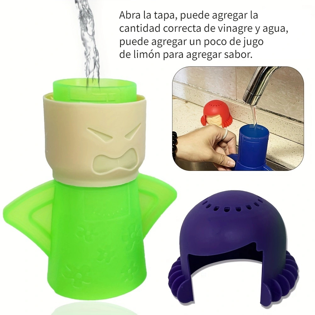 TOPIST Angry Mama – Limpiador de microondas Angry Mom para horno de  microondas limpiador de vapor y desinfecta con vinagre y agua para cocinas  – Yaxa Costa Rica