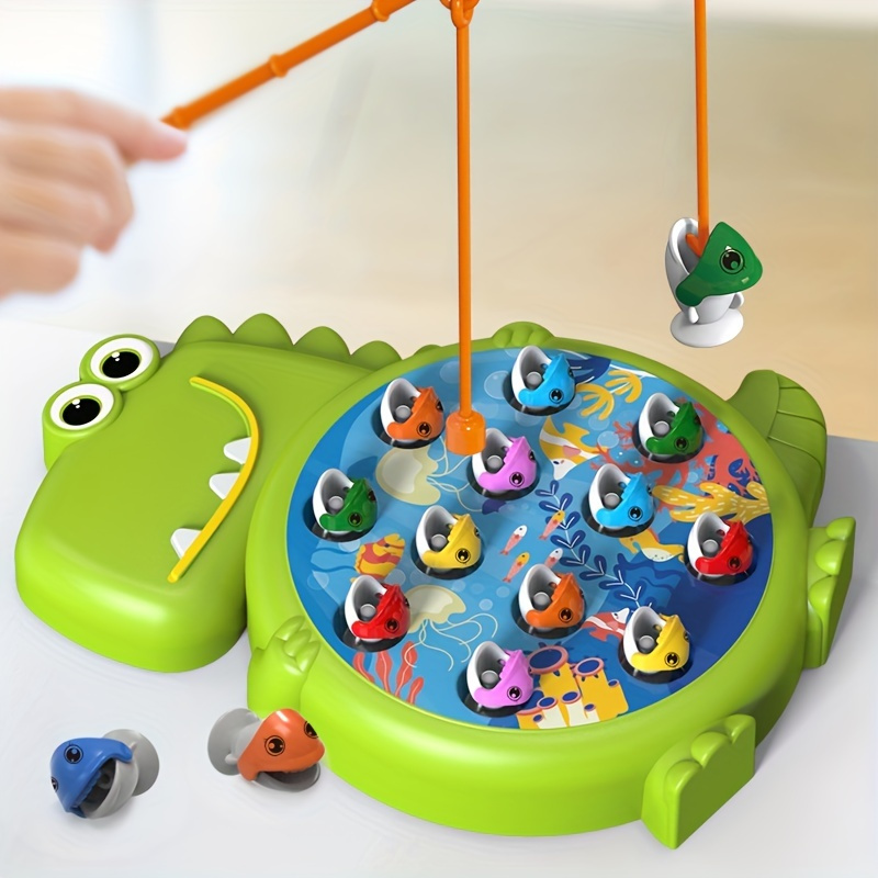 Dinosaur Fishing Game Toy]intelligent Interesting Fishing - Temu Canada
