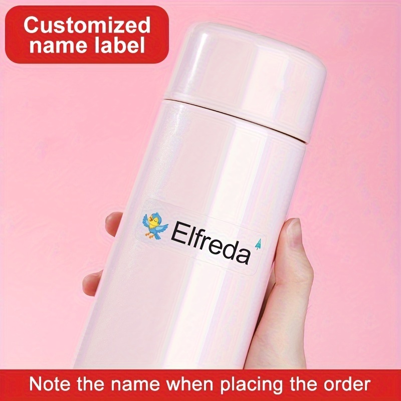 Custom Name Sticker Transparent Stickers Waterproof Crafted - Temu