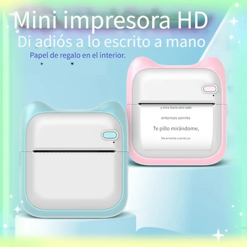 Mini Photo Printer For Iphone/android Impresora Térmica - Temu