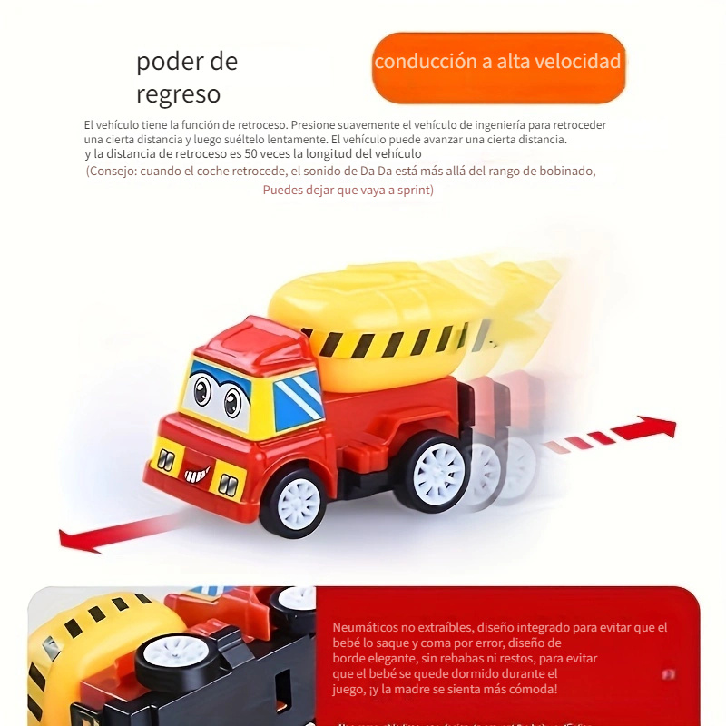 Camion de construccion juguetes para niños regalos para 5,6,7,8 años 25pcs