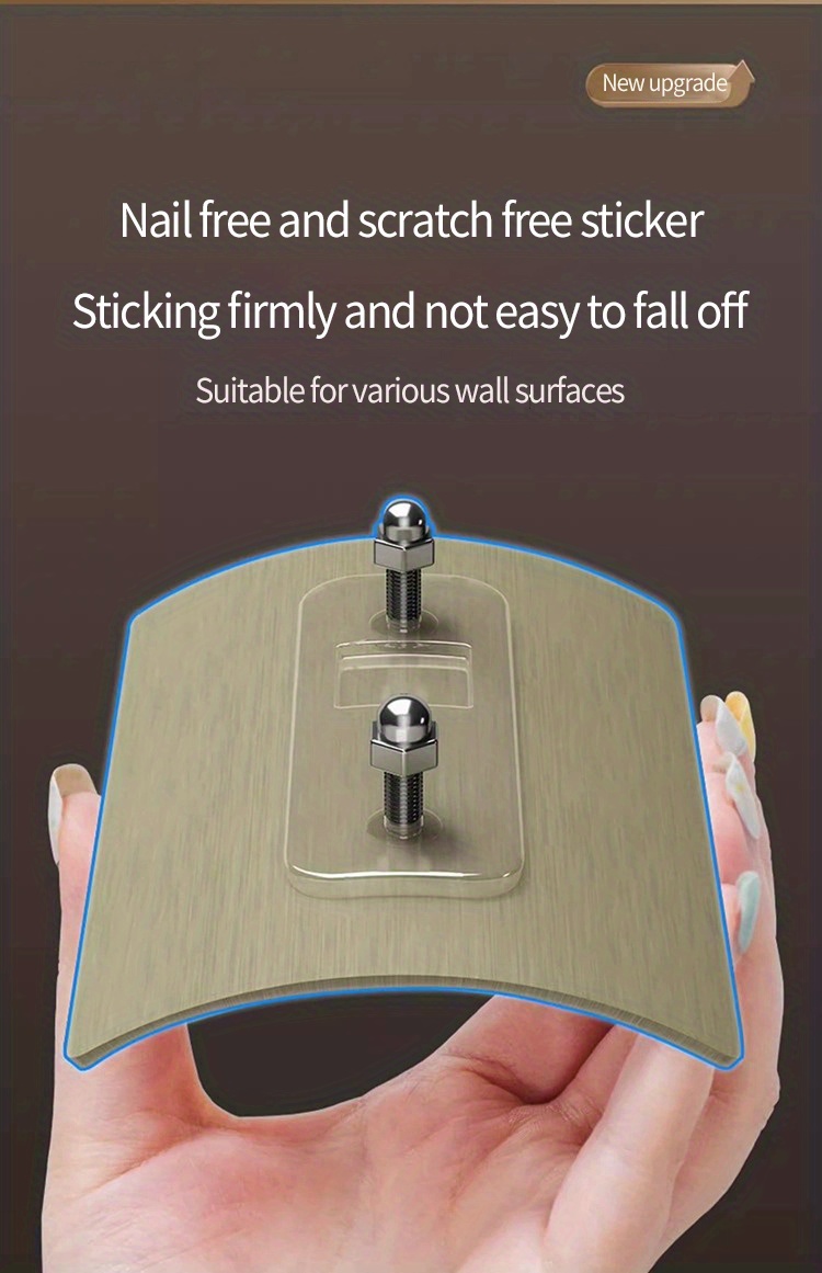 Wall Mounted Bathroom Storage Rack Bathroom Hanging Shelf Temu