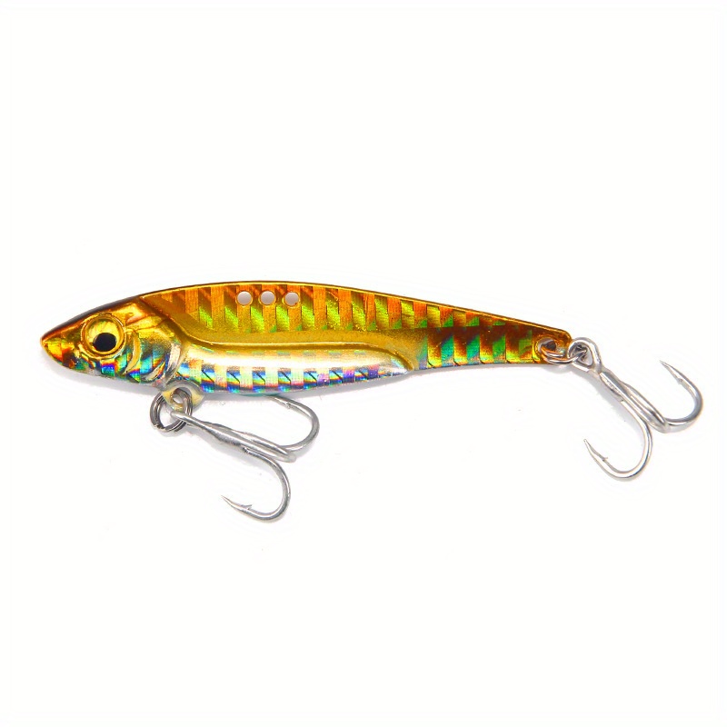 Metal Vib Fishing Lure Long Shot Slots Hook Fishing Baits - Temu Canada