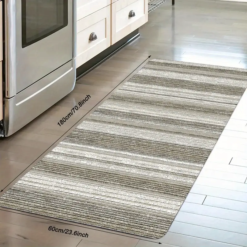 Anti Slip Kitchen Carpet for Floor Large Long Stripe Hallway Mat