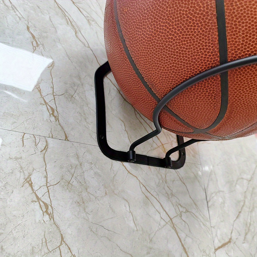 wall mounted simple basketball storage rack detachable - Temu Ireland