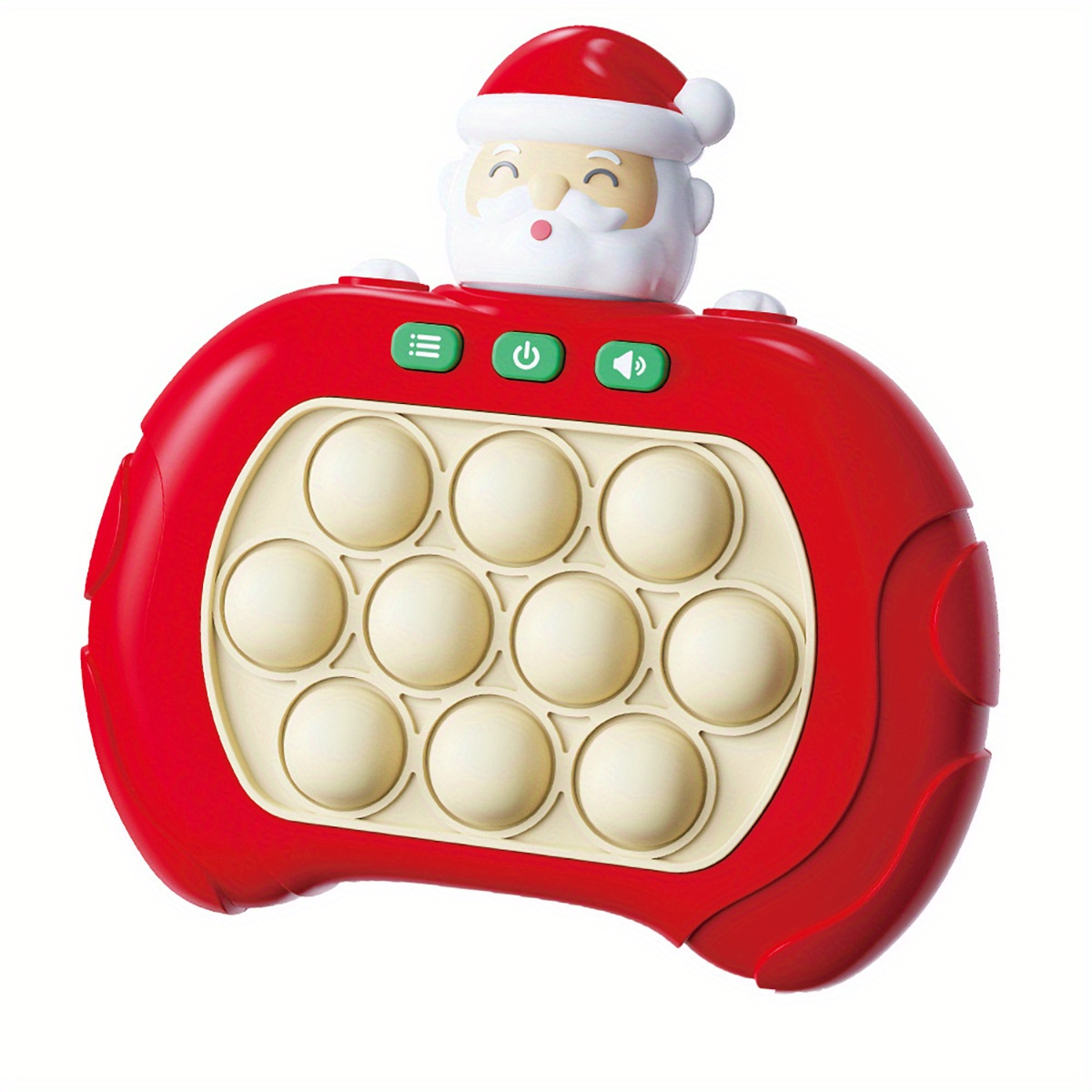 Christmas Handheld Game Kids Pop Fidget Game Toys Quick Push - Temu