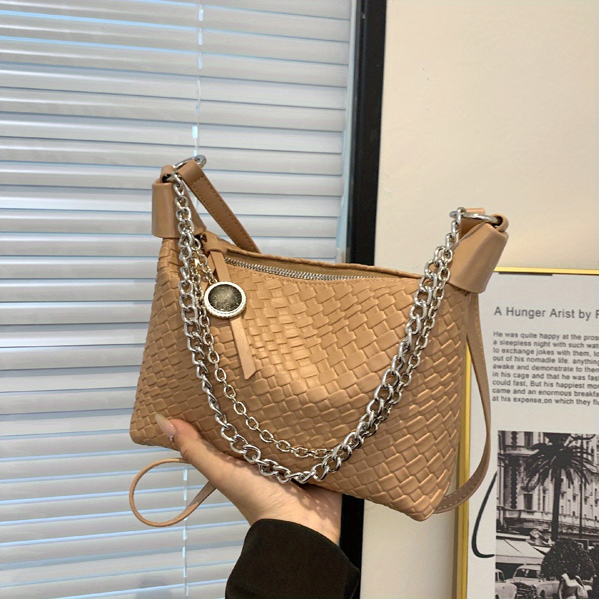 Nevin Elegant Medium Leather Crossbody Bag for the Modern Women