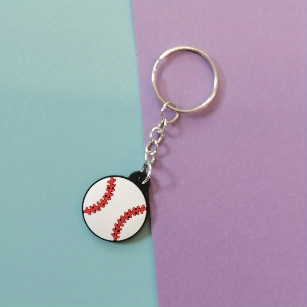 Creative Sports Keychain PVC Soft Rubber Keychain Perfect Gift