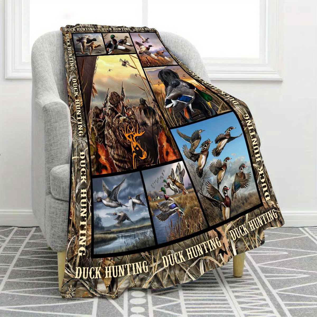 Duck hunting best sale baby blanket