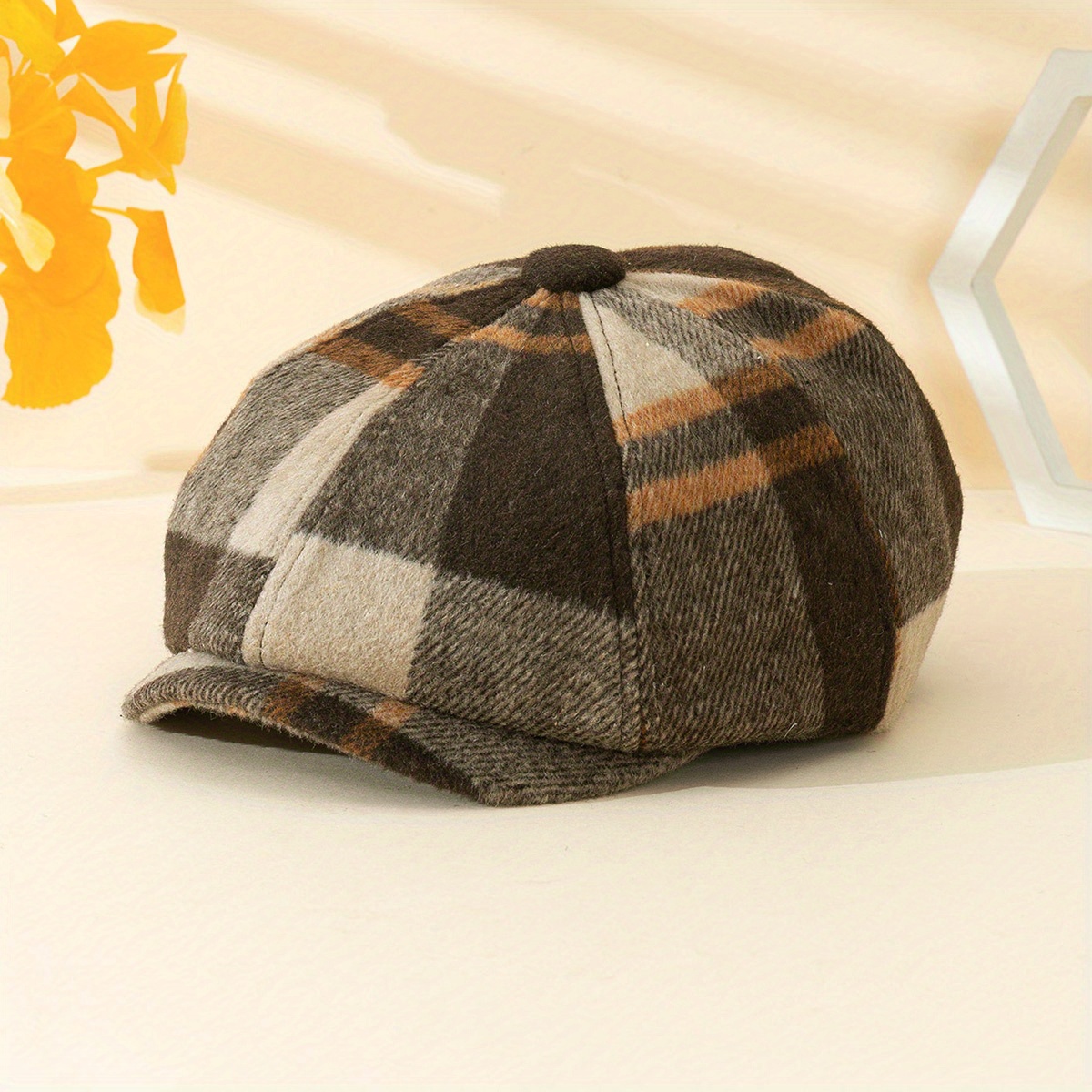 Classic British Style Berets Vintage Unisex Newsboy Hats Warm