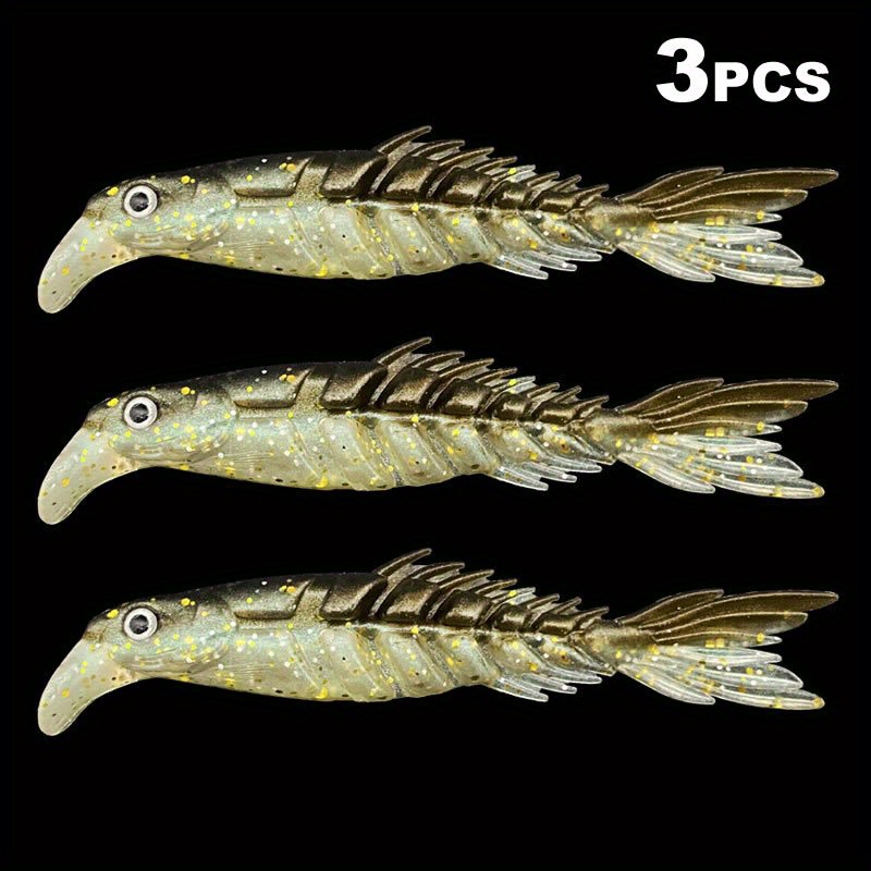 Two color Multi section Soft Baits Pvc Artificial Fishing - Temu