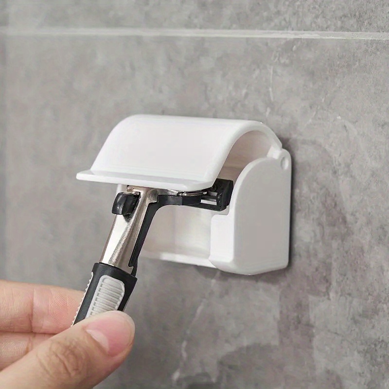 Organize Your Shower with a Razor Hanger and Electric Toothbrush Holder!