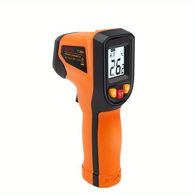 Infrared Thermometer Gun Handheld Heat Temperature Gun For Cooking Tester  Pizza Oven Grill & Engine - Laser Surface Temp - AliExpress