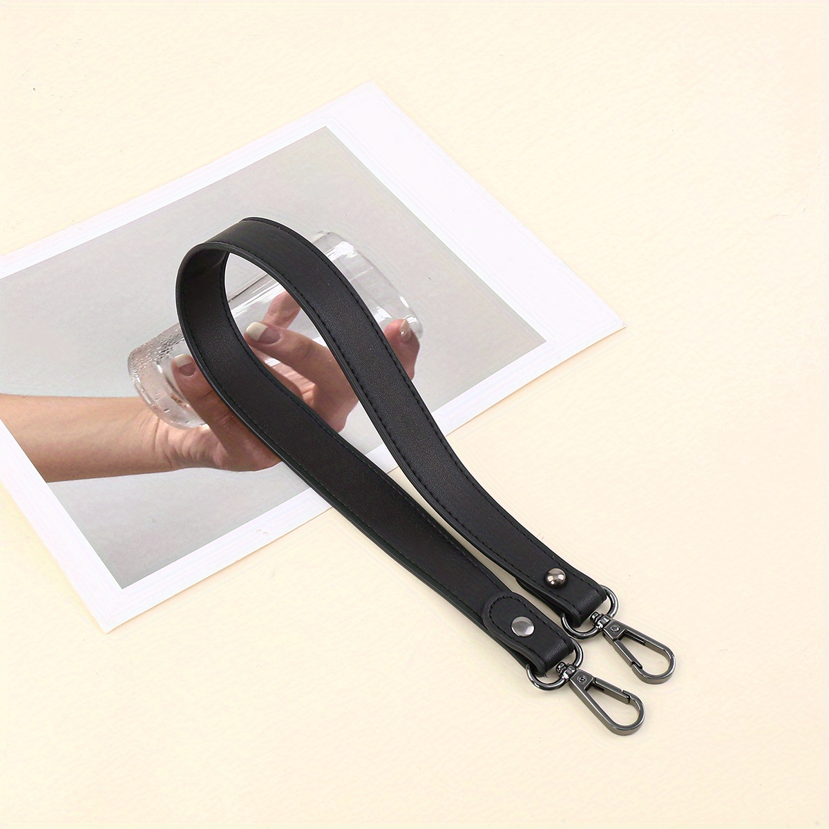 60cm PU Leather Shoulder Bag Strap Accessories DIY Adjustable Belt