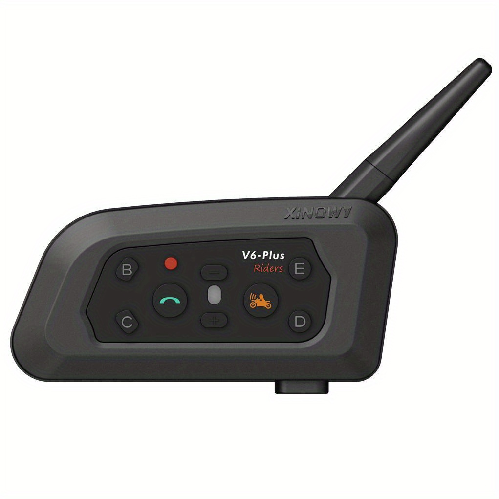 V6S Bluetooth Intercom 6 Riders Helmet Communication