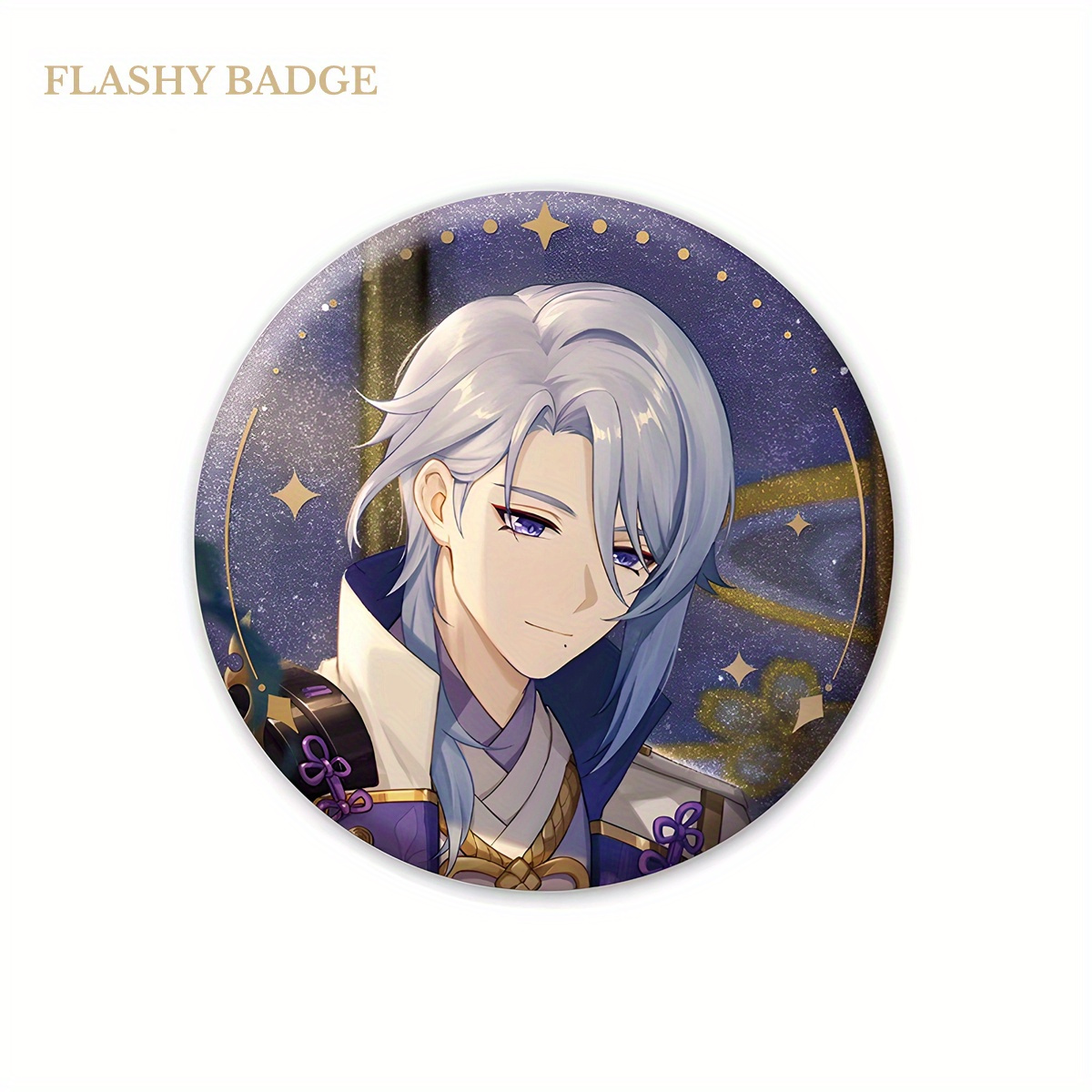 Cartoon Badges Character Figure Anime Tinplate Brooch