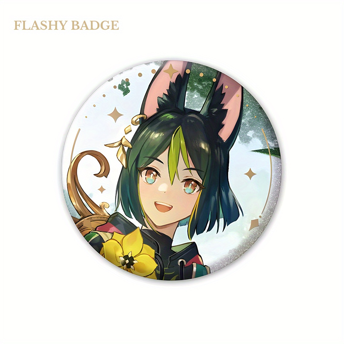Cartoon Badges Character Figure Anime Tinplate Brooch