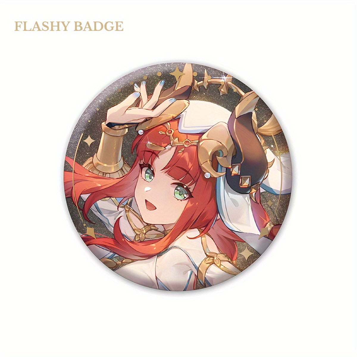 Cartoon Badges Character Figure Anime Tinplate Brooch