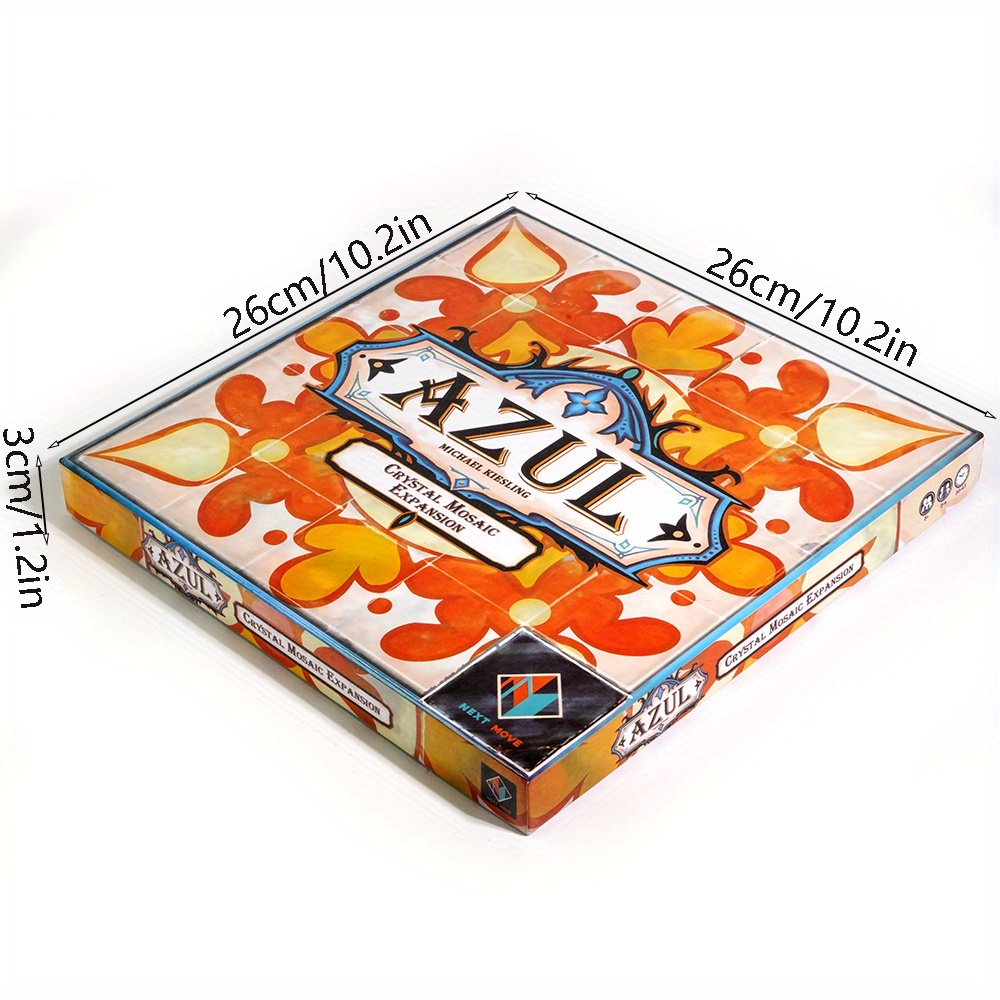  Azul-Board Game Strategy-Board Mosaic-Tile Placement  Family-Board for Adults and Kids Ages 8 up 2 to 4 Players : Toys & Games