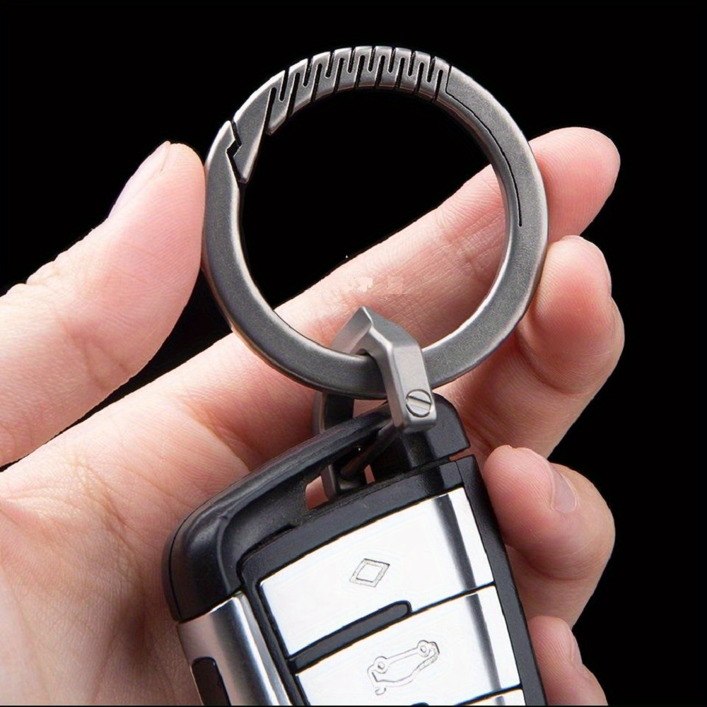 Metal Key Ring Holder Horseshoe Car Keychain Multi-function