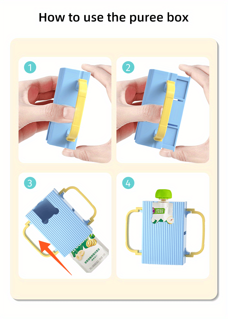 1pc toddler   holder adjustable baby infant toddlers kids milk   holder for drinking training   box holder   holder for toddlers details 10