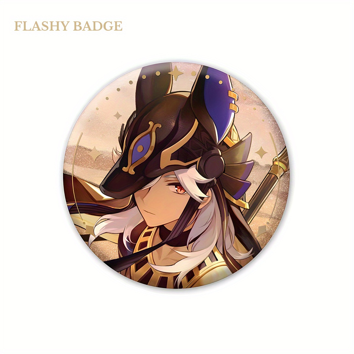 Cartoon Badges Character Figure Anime Tinplate Brooch