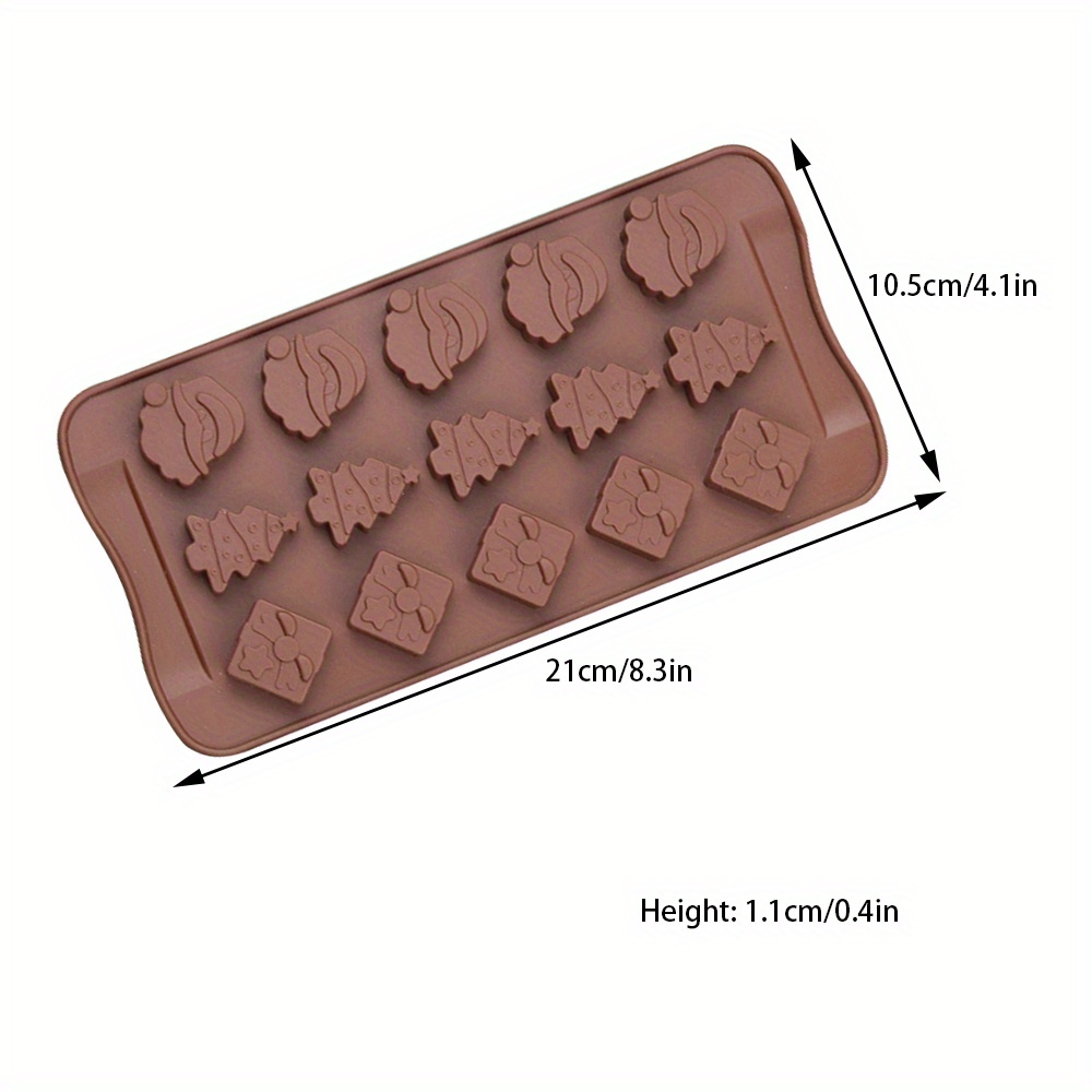 Santa Claus Cake Silicone Mould Handmade Soap Chocolate Candy Making Mould  Christmas Cake Molds