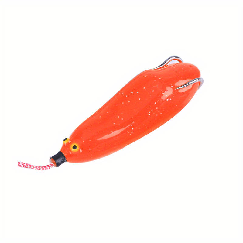 75cm 3g Elliot Frog Soft Baits Lures Silicone Fishing Gear