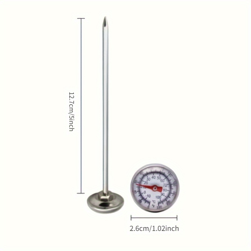 Thermometer, Stainless Clip On Milk Frothing Thermometer, Coffee Maker  Temperature Jug Tool, Food Thermometer For Cooking Baking Liquids, Kitchen  Accessaries, Kitchen Stuff, Cheap Stuff - Temu