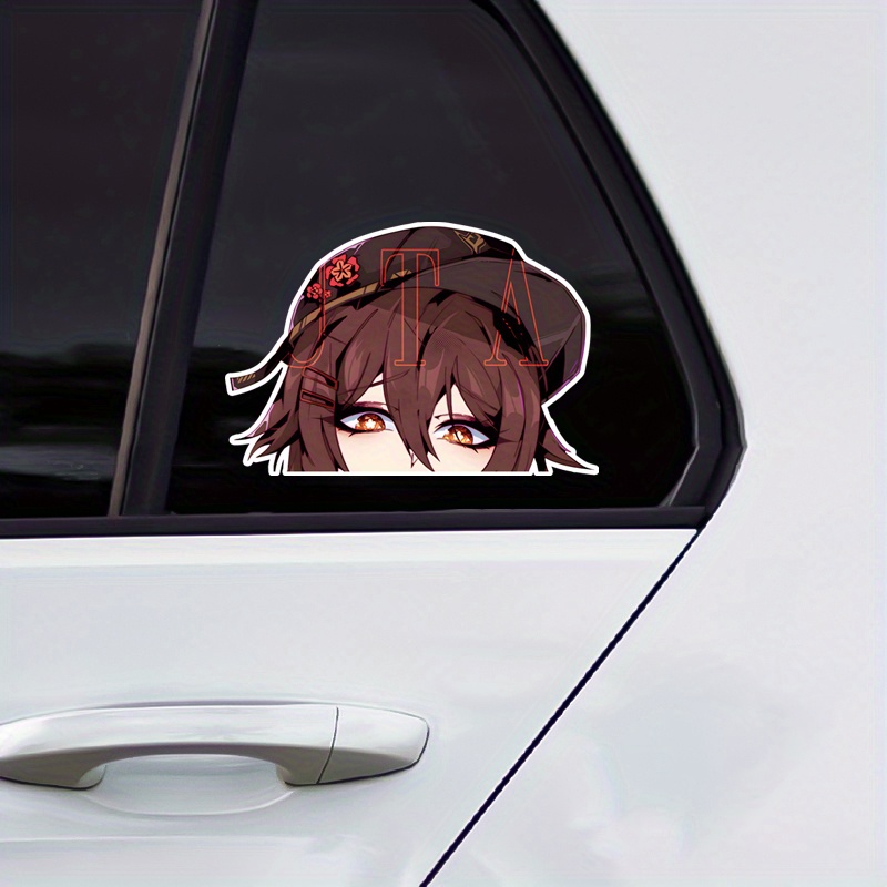 Game Anime Peeker Motorcycle Sticker, Fuel Tank Cover Rear View Mirror  Decoration, Vinyl Waterproof Sticker, For Car Window, Water Bottle - Temu