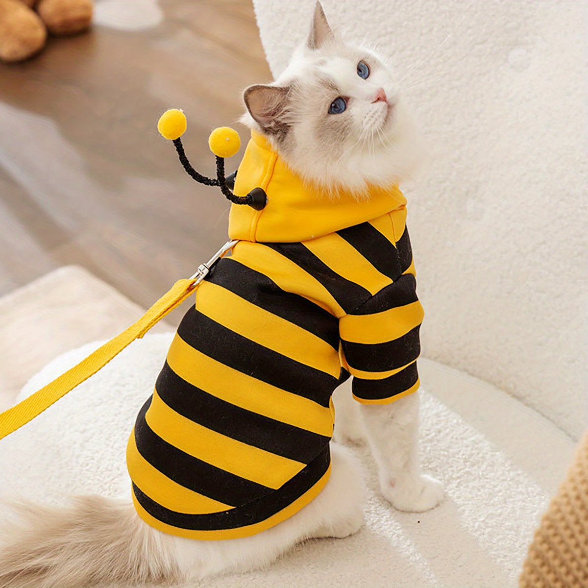 Yellow on sale cat sweater