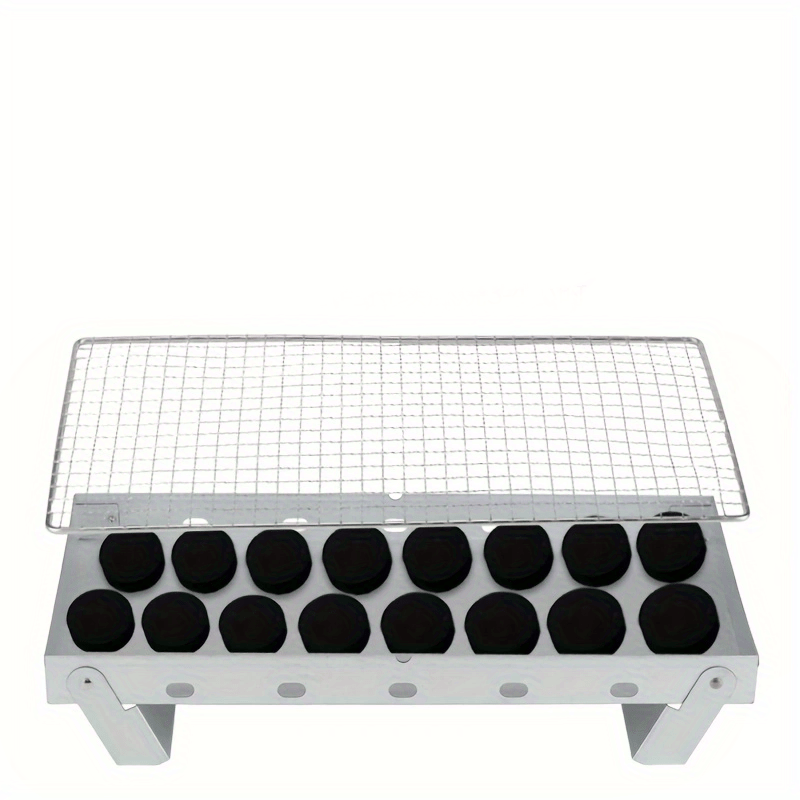 1 Set Piccolo Rack Da Barbecue In Acciaio Inossidabile Per Esterni, Carbone  Per La Casa, BBQ Per Esterni, Campeggio Portatile, Grill Pieghevole E  Rimovibile, Accessori Per Picnic E Feste All'Aperto - Temu