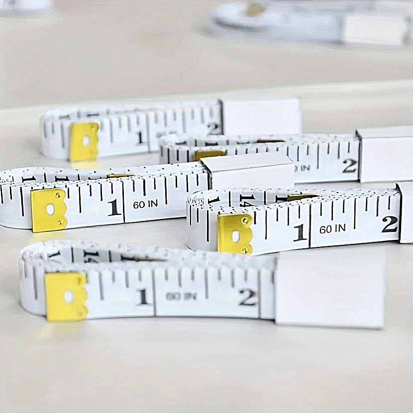 Soft Retractable Double Scales Tape Measure, Measuring Tape For Body Sewing  Fabric Tailor Cloth Knitting Craft Home Measurements - Temu