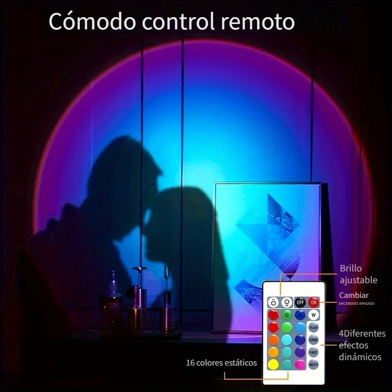Bombilla LED Cambio De Color 16 Colores Regulable 4 Modos - Temu Chile