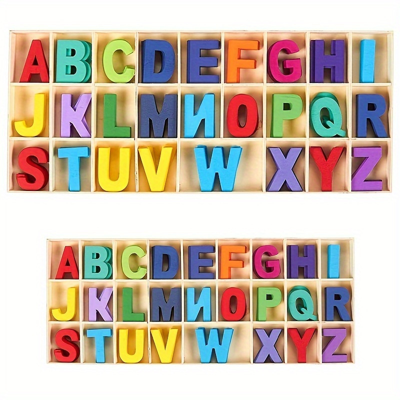 ABC Adesivos Alfabeto Adesivos, Desenho Animado Animal Fofo Fácil de colar  4 peças ABC adesivos de parede para berçário para
