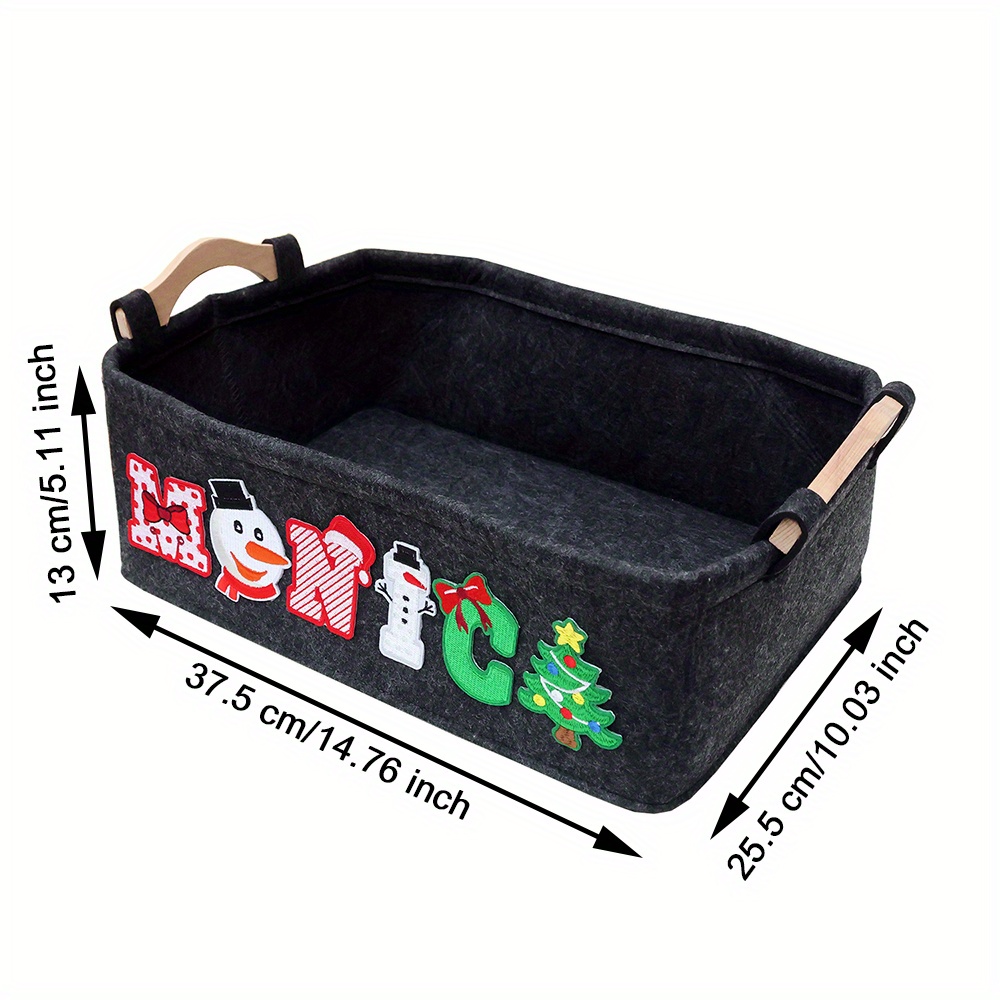  TONYFY Personalized Dog Toy Storage Basket Bin