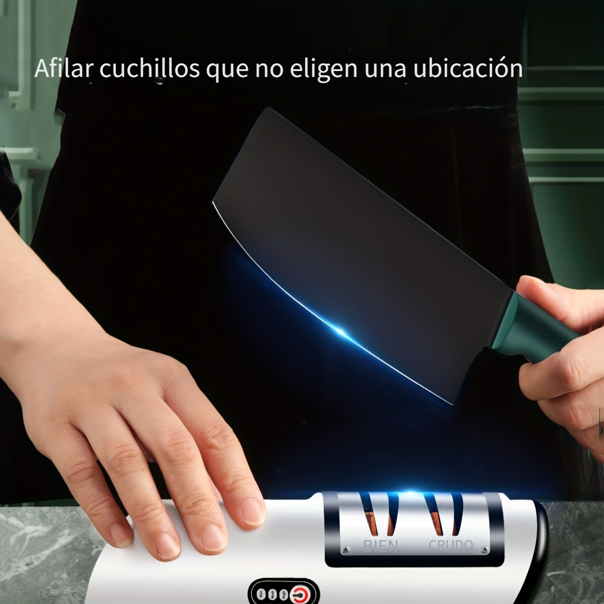 Afilador De Cuchillos Tijera Profesional 2 Etapas Electrico Cosas Para La  Cocina