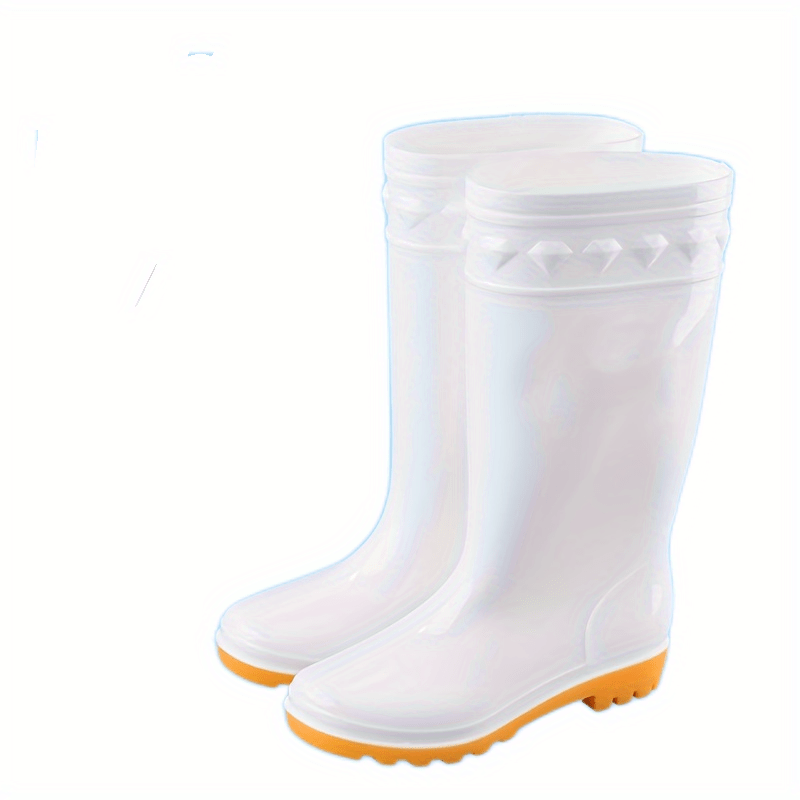 Waterproof Wear resistant High Tube Rain Boots Comfortable - Temu