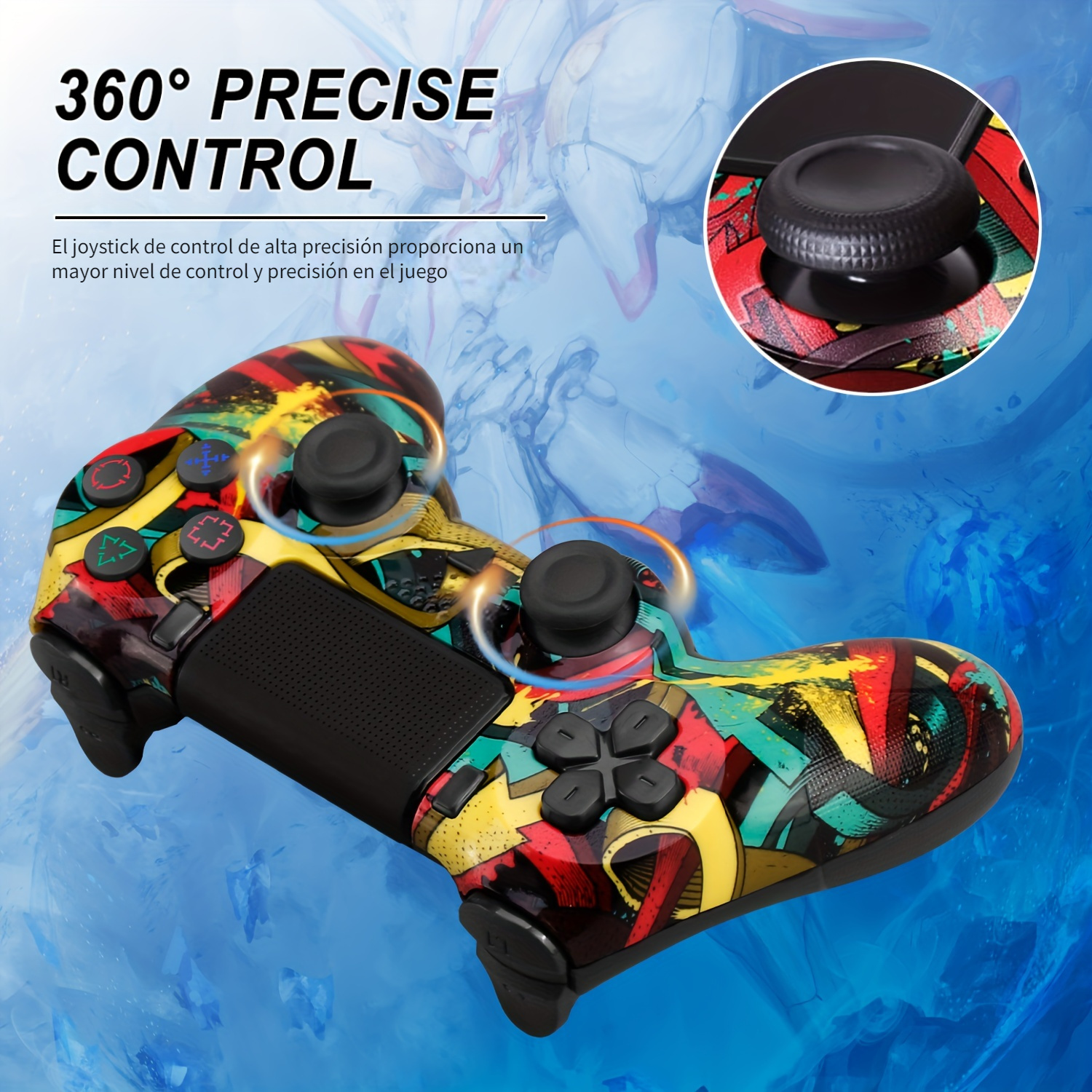 Mando Controlador PlayStation 4 PS 4 Recargable 600mAh Inalámbrico
