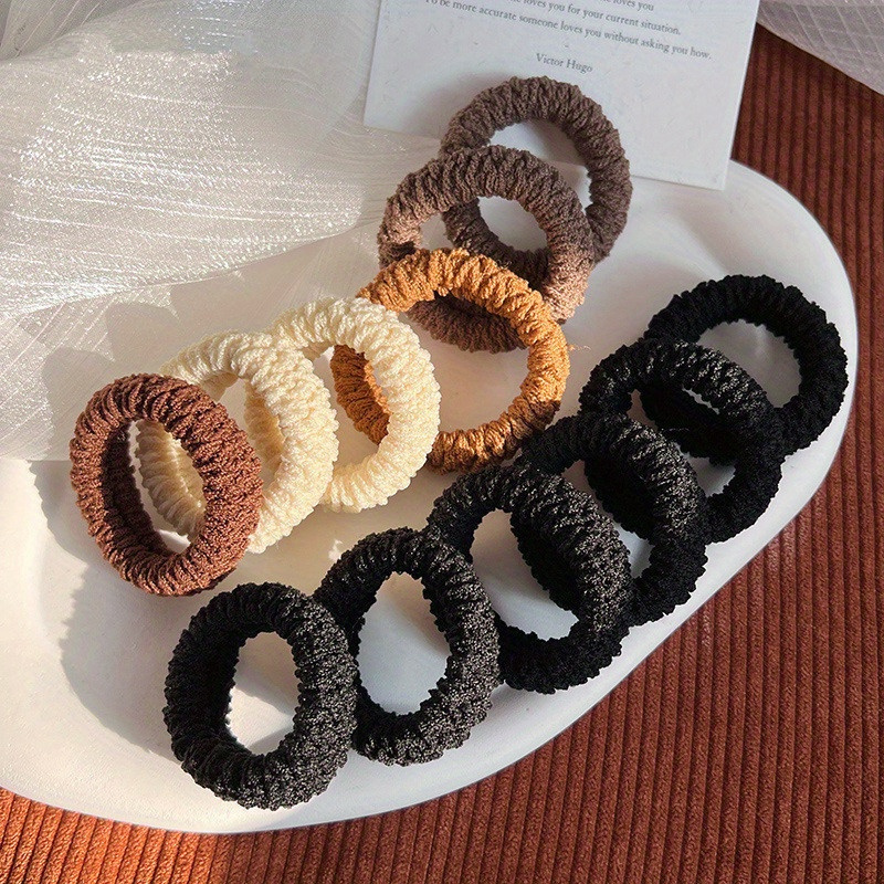 1000pcs Tiny Rubber Bands Mini Hair Ties Hair Braiding Tools Toddler Comb  2pcs Jumbo Seamless Hair Ties Ponytail Holders for Thick Hair Rubber Band