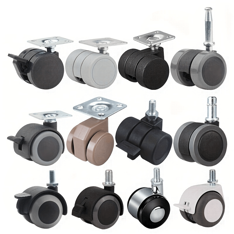 Furniture Casters Universal Casters Silent Casters Nylon Temu