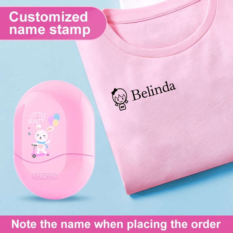 Back to school // Personalised name stamp