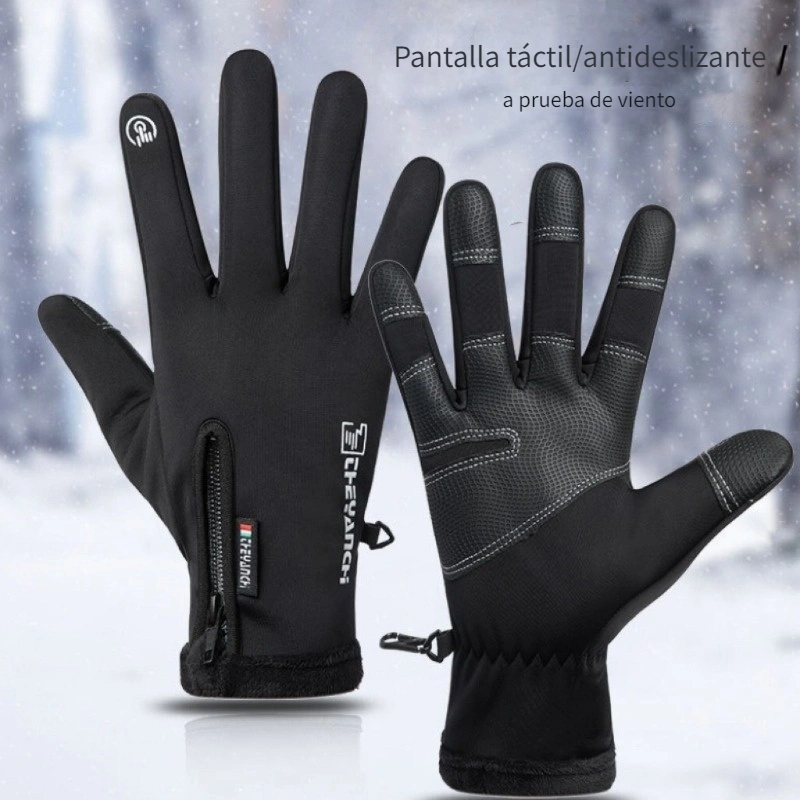 Guantes Ciclismo Impermeables Invierno Hombre Deportes Aire - Temu