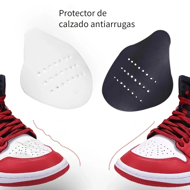 Protector Zapatos Protector Dedos Blancos Antiarrugas - Temu Chile