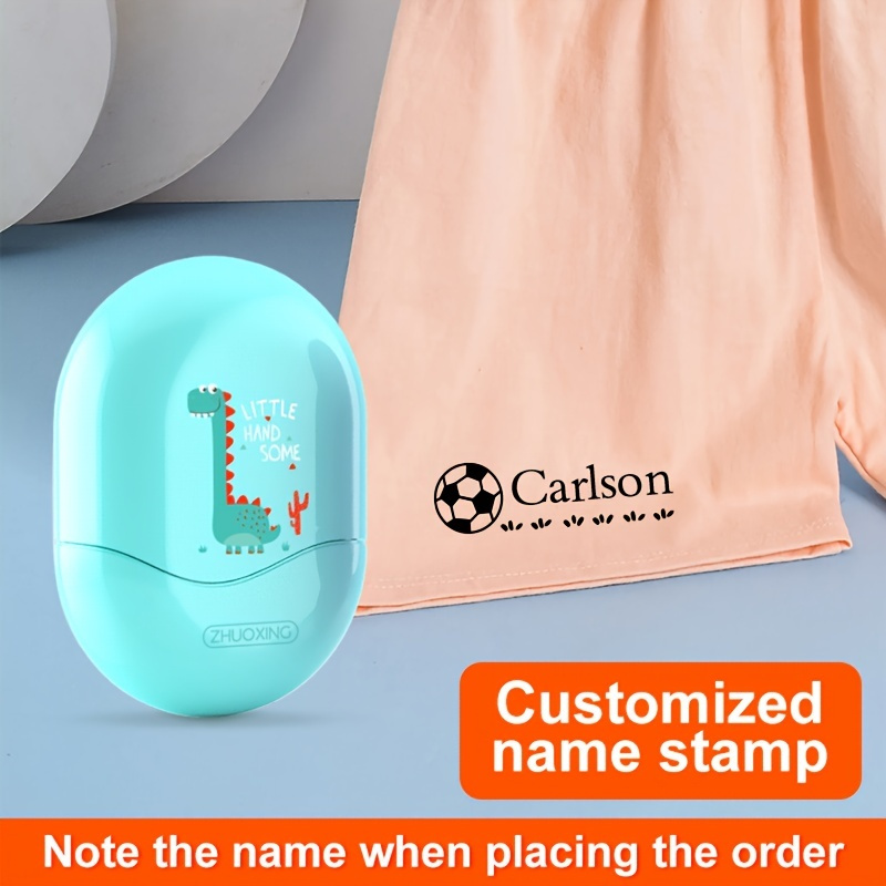 Customised Clothing Name Stamp  Your Best Friend in Labelling – Hippo Blue