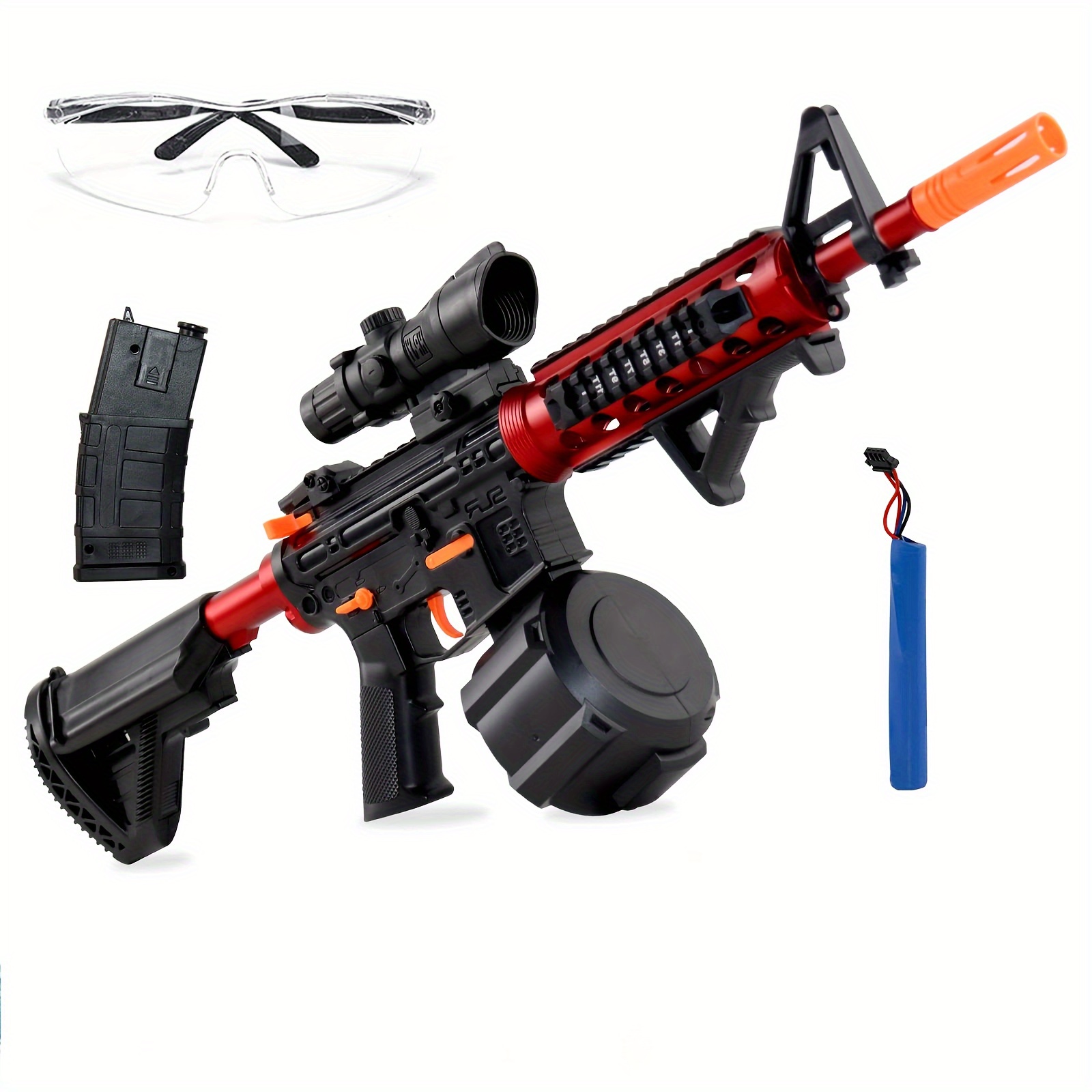 Blaster de bolas eléctrico, bolas de alto rendimiento de pistola Orbeez,  pistola de bolas, pistola de juguete genial, juguetes de bolas de  salpicadura