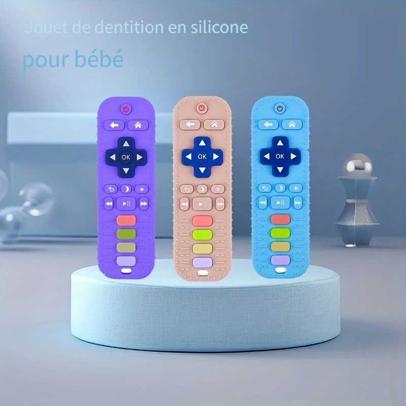 Jouets de dentition de bébé - Télécommande Tv Forme Silicone