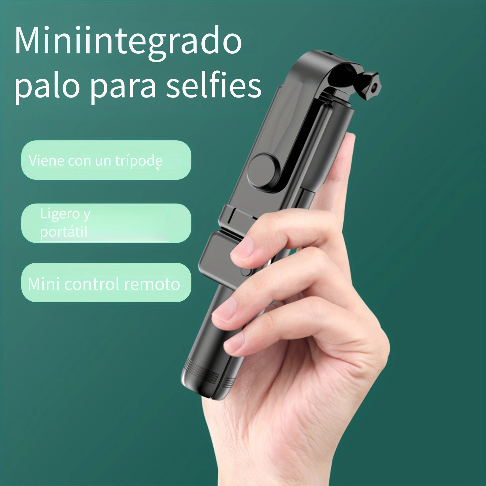 Nuevo Palo Selfie Trípode Portátil Cámara Anti vibración - Temu Mexico